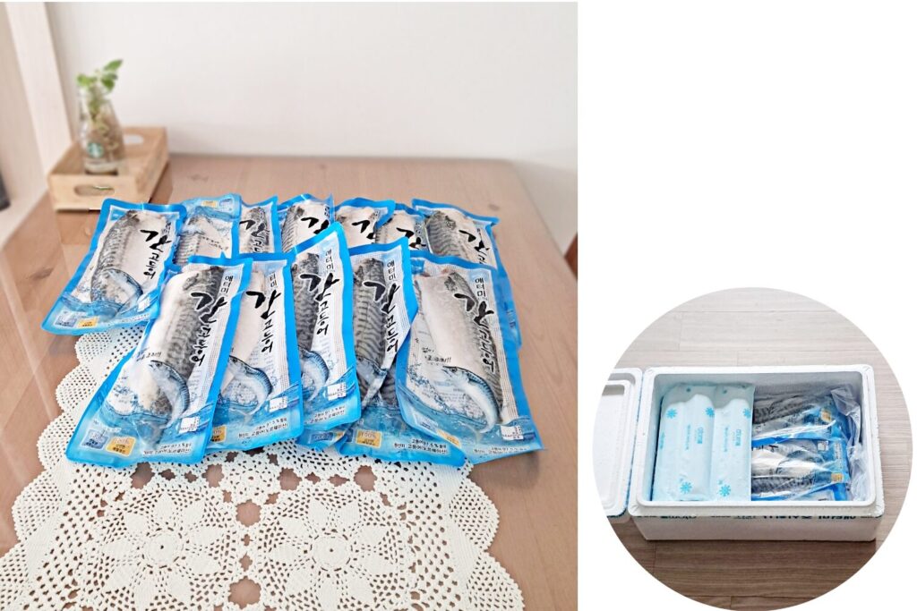 アトミコリアで販売中の塩サバパックの画像